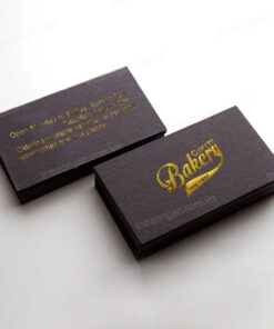 Danh thiếp ép kim, ép nhũ cao cấp