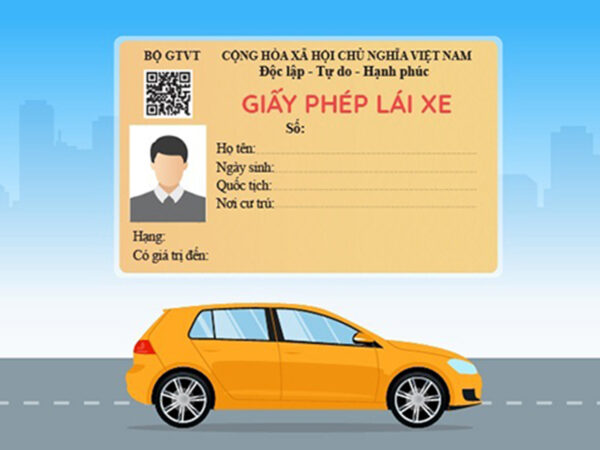 Túi đựng hồ sơ đăng ký giấy phép lái xe