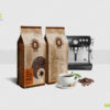 túi giấy kraft đựng cafe