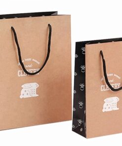 Mẫu túi giấy Kraft làm quà tặng dễ thương