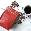 túi zipper đựng cafe 250gr màu đỏ