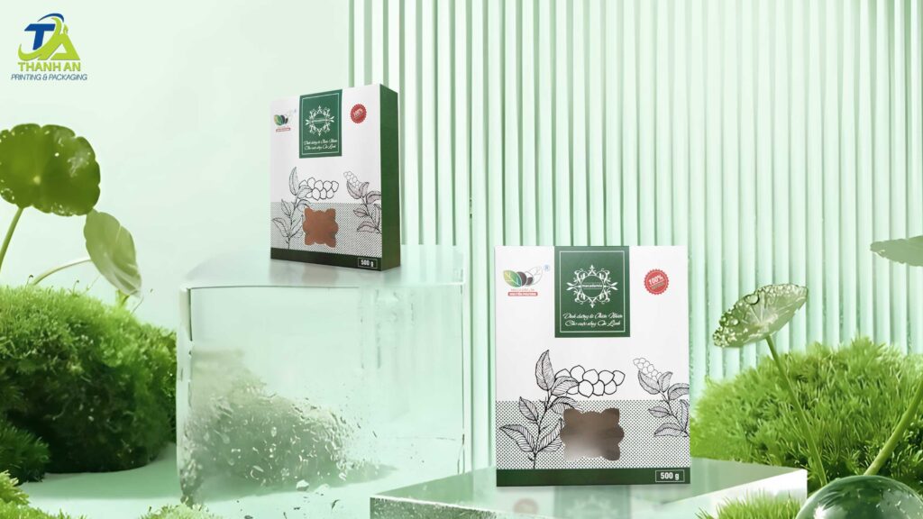 Hộp giấy đựng hạt macca cao cấp, hộp giấy đựng mỹ phẩm