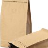 Túi zipper đựng cafe giấy kraft