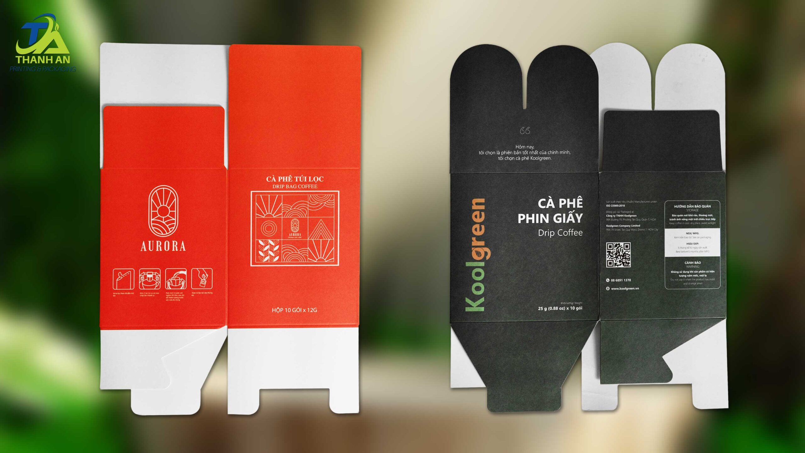 Hộp giấy đựng cà phê 5