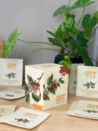 hộp giấy đựng cafe pha phin túi lọc