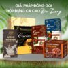 Hộp giấy đựng bột cacao nguyên chất Hop giay dung bot cacao 1