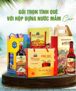 Hộp giấy đựng nước mắm