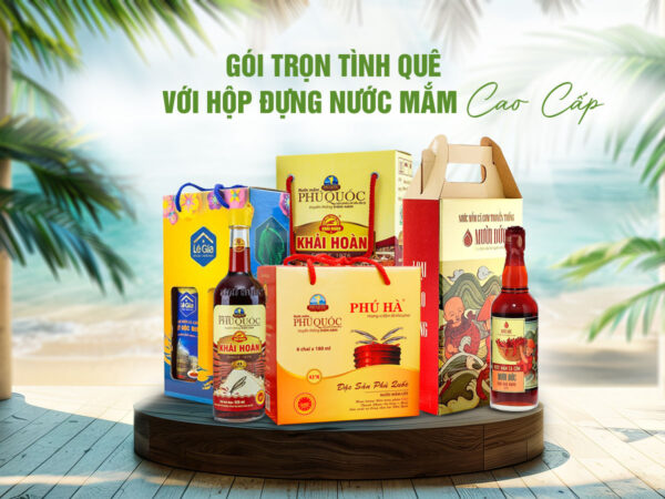 Hộp giấy đựng nước mắm