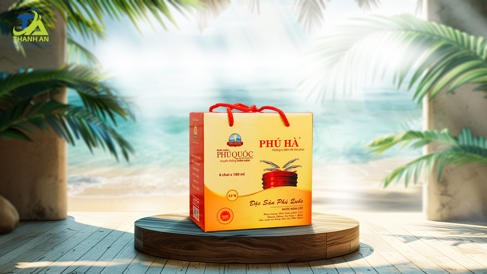 Hộp giấy đựng nước mắm Hộp giấy đựng nước mắm