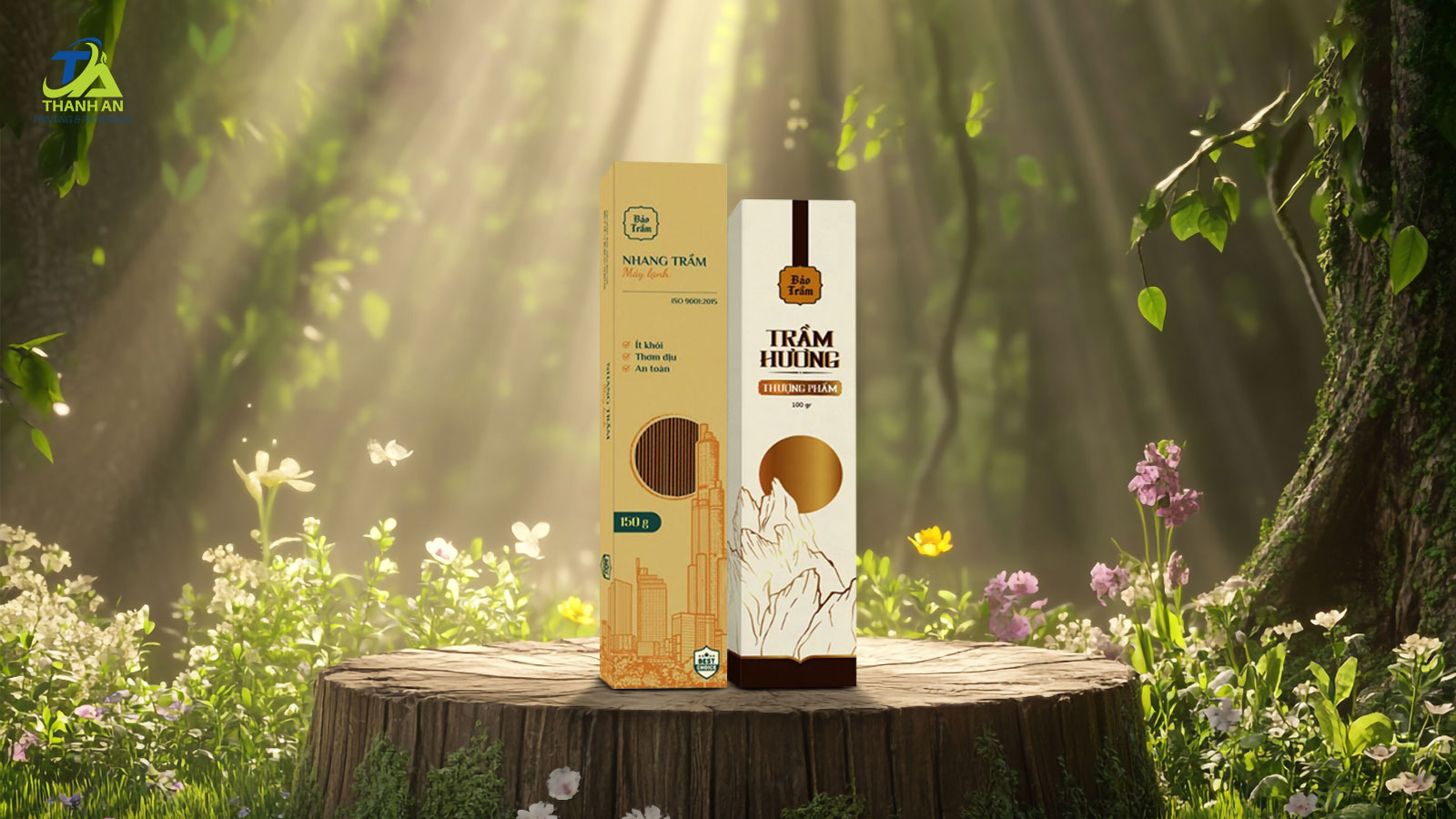 Hộp giấy đựng nhang trầm Hộp giấy đựng nhang trầm -  Truyền tải giá trị sản phẩm qua bao bì chuyên nghiệp