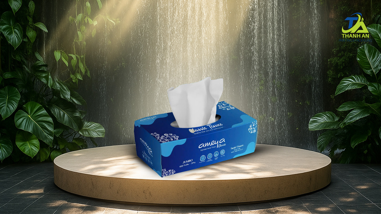 Hộp đựng khăn giấy In Thanh An – Đối tác in hộp đựng khăn giấy chuyên nghiệp