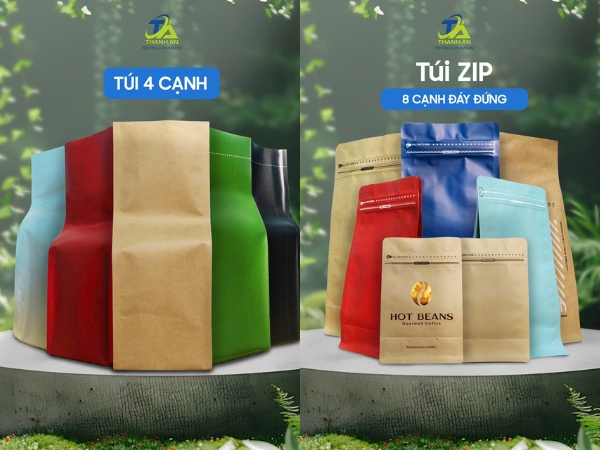 In Thanh An cung cấp đa dạng mẫu túi zip