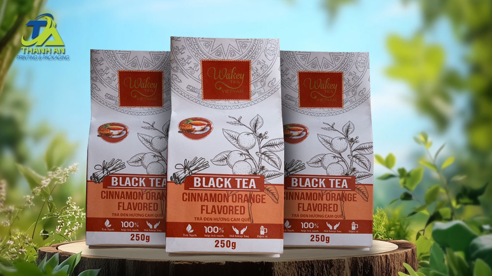 Bao bì đựng trà thảo mộc – Giải pháp đóng gói đẹp và chuyên nghiệp từ In Thanh An Bao bì trà Thảo Mộc tại In Thanh An