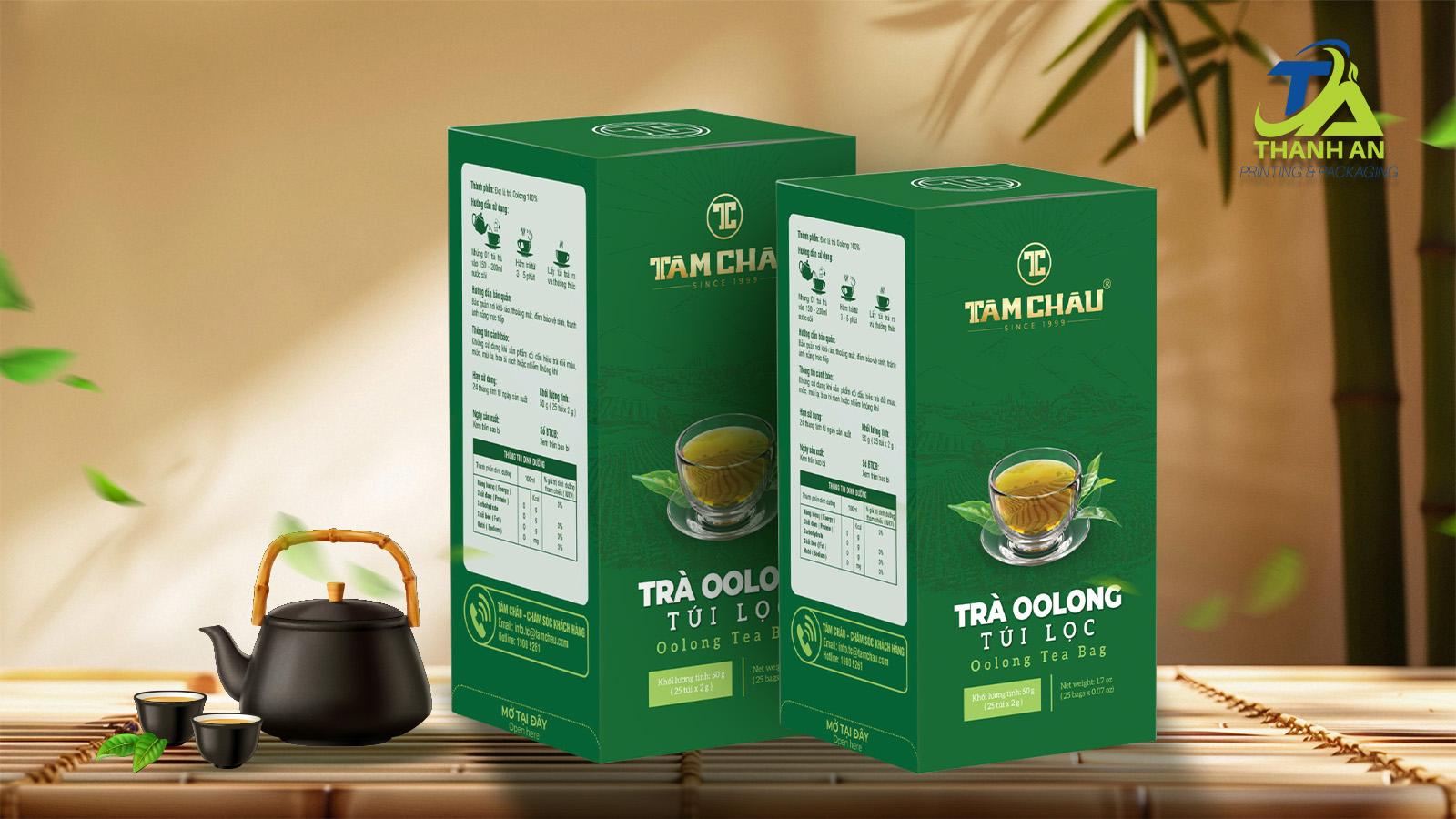 Giải pháp đóng gói cho trà lá, trà túi lọc và các dòng trà cao cấp Đa dạng bao bì - Đa dạng ngành hàng in ấn