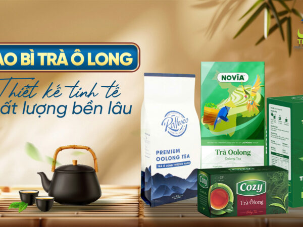 Giải pháp đóng gói cho trà lá, trà túi lọc và các dòng trà cao cấp