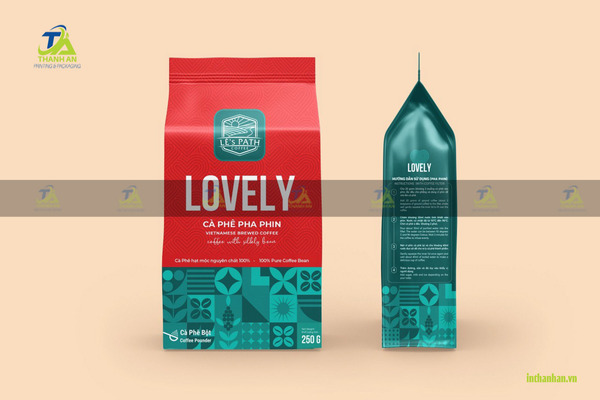 Mẫu túi cà phê pha phin đẹp mắt, sang trọng và chuyên nghiệp