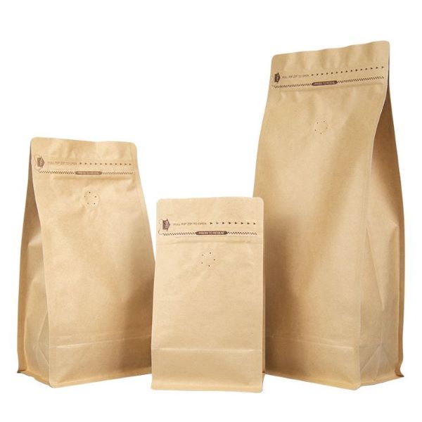 Kích thước bao bì cafe phổ biến cập nhật mới nhất Túi Zipper mẫu cơ bản