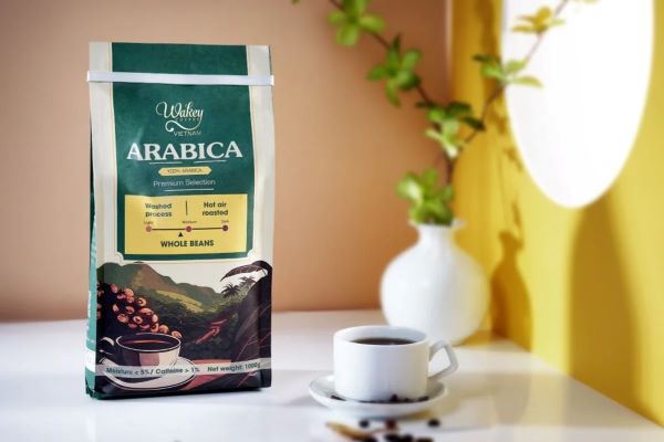 Kích thước bao bì cafe phổ biến cập nhật mới nhất Mẫu 1 kích thước bao bì cafe