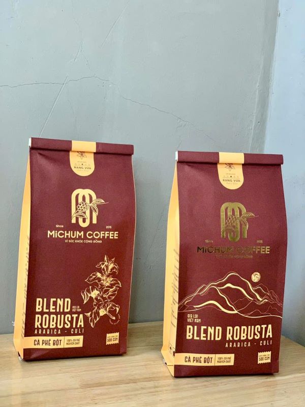 Kích thước bao bì cafe phổ biến cập nhật mới nhất Mẫu 5 kích thước bao bì cafe