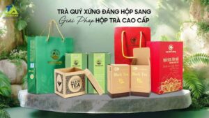 Tổng hợp các loại bao bì của hộp trà thiết kế chuyên nghiệp, ấn tượng