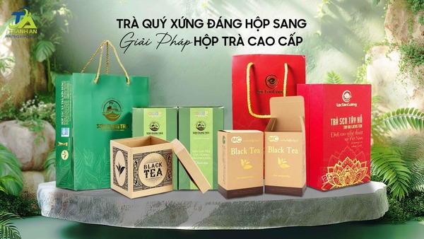 Các loại bao bì của hộp trà thu hút khách hàng và tạo dấu ấn Tổng hợp các loại bao bì của hộp trà thiết kế chuyên nghiệp, ấn tượng