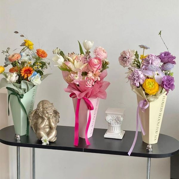 Túi giấy đựng hoa Mẫu 6 túi giấy đựng hoa