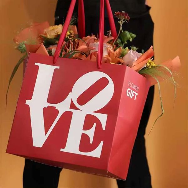 Túi giấy đựng hoa Mẫu 8 túi giấy đựng hoa