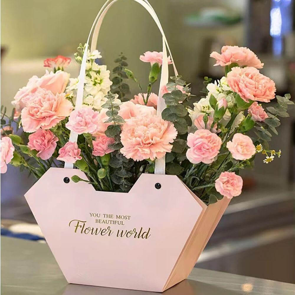 Túi giấy đựng hoa Những tiêu chí để lựa chọn mẫu túi giấy đựng hoa ưng ý