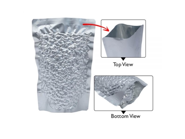 Túi zipper hút chân không đa dạng mẫu mã, chất lượng cao Túi nhôm bạc có khả năng chống thấm khí, độ ẩm