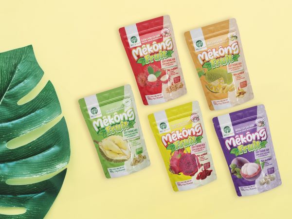 10+ bao bì trái cây sấy thu hút độc đáo, chuẩn xuất nhập khẩu Mẫu 3 bao bì trái cây sấy