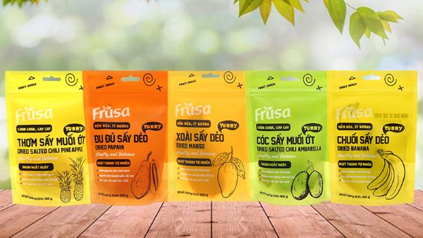 10+ bao bì trái cây sấy thu hút độc đáo, chuẩn xuất nhập khẩu Mẫu 4 bao bì trái cây sấy