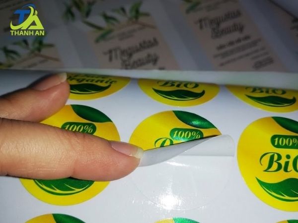 Decal nhựa sữa