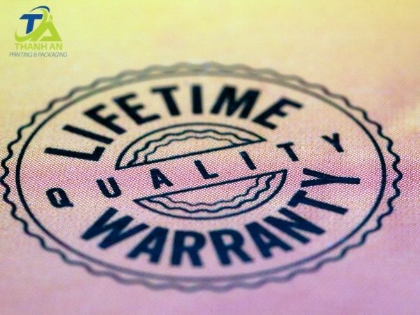 Tem bảo hành và niêm phong sản phẩm