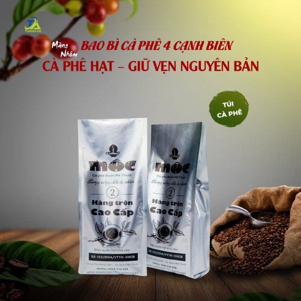 Kinh nghiệm mở quán cafe từ A-Z và sai lầm cần tránh Bao bì cà phê cần đảm bảo độ bền, khả năng bảo quản hương vị