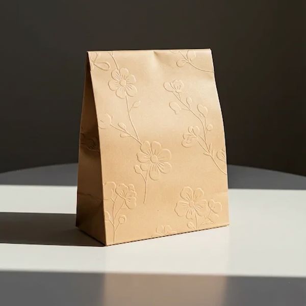 Kỹ thuật dập nổi bao bì cafe là giải pháp gia công làm nổi bật các chi tiết thiết kế