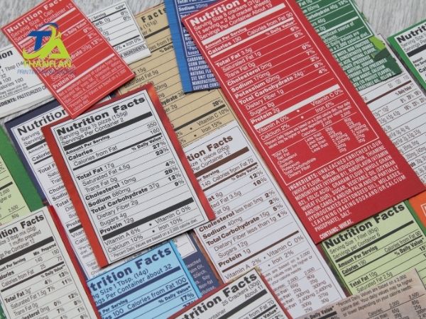 Nội dung cần có trên tem nhãn của hãng thực phẩm