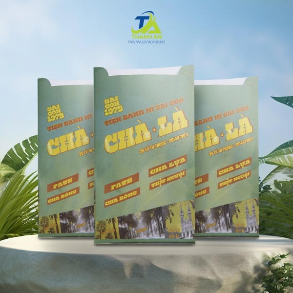 5+ mẫu túi giấy kraft không quai gọn và đẹp Túi giấy kraft in màu sắc nét